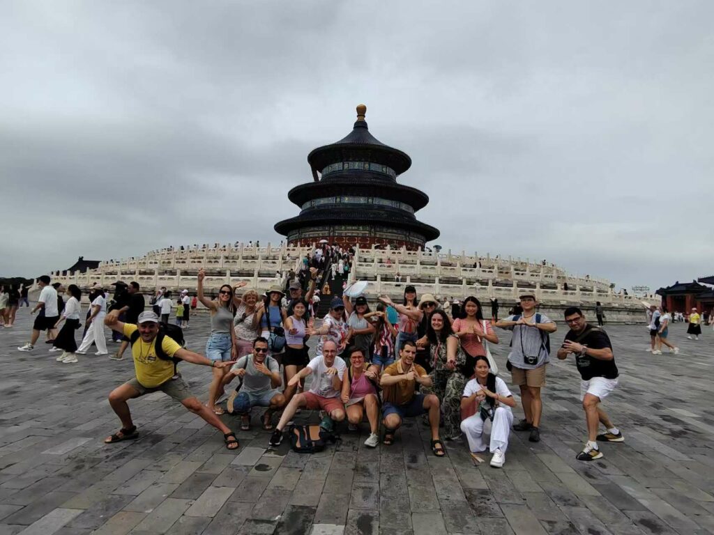 Group at the Great Wall